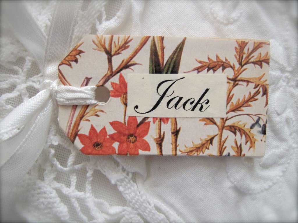 paper covered tag