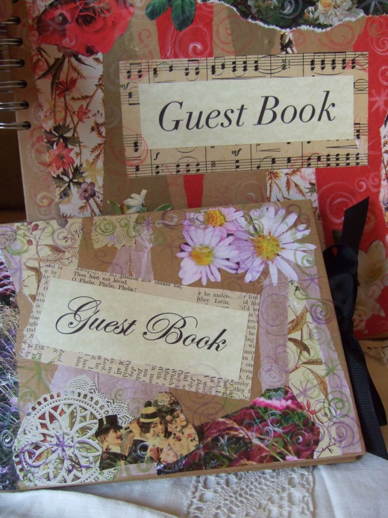 small & large guest books