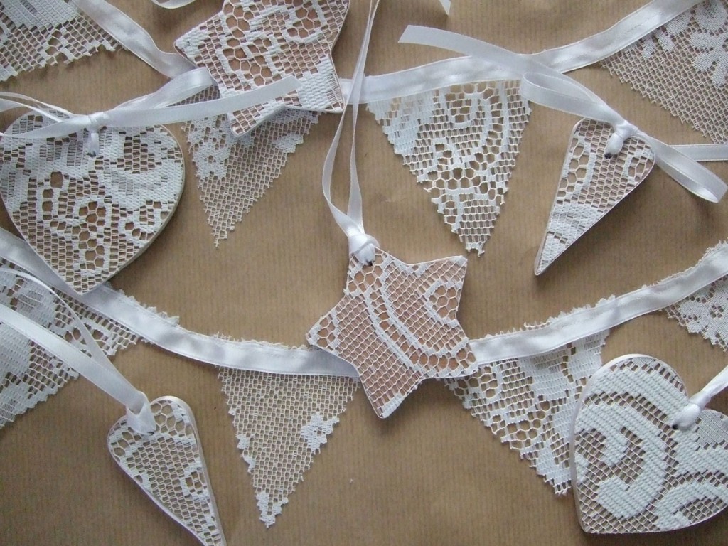 lacy decorations