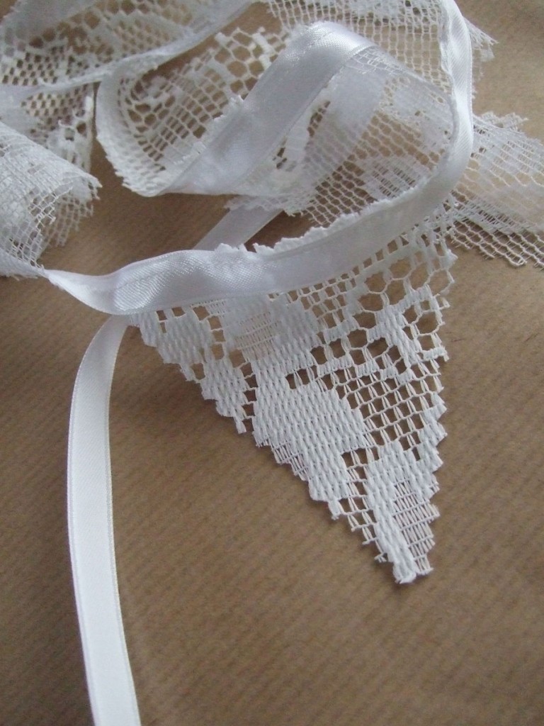 mini lace bunting